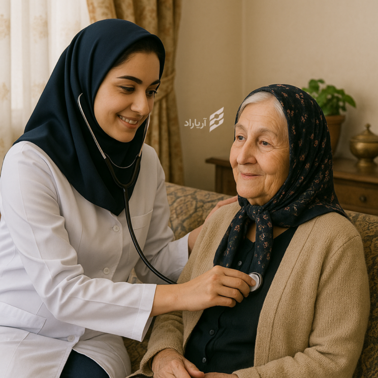 پرستار سالمند و مراقب سالمند آریاراد در تبریز